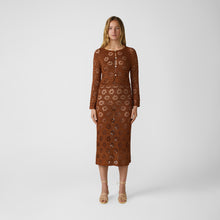 Load image into Gallery viewer, Floral Crochet Skirt