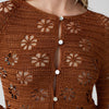 Floral Crochet Cardigan