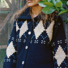 Load image into Gallery viewer, Donegal Argyle Cardigan
